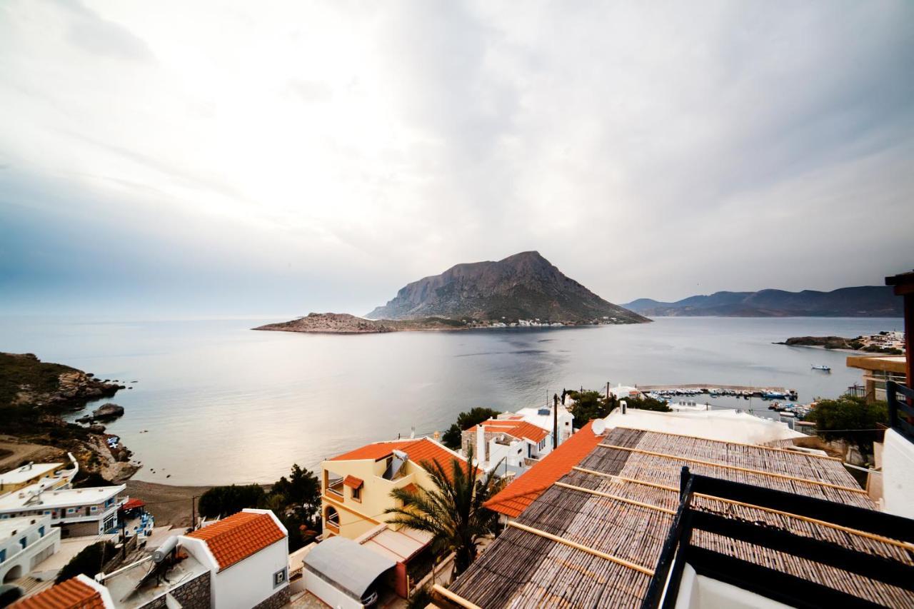 Blue Dawn Kalymnos Aparthotel Mirtiész Kültér fotó
